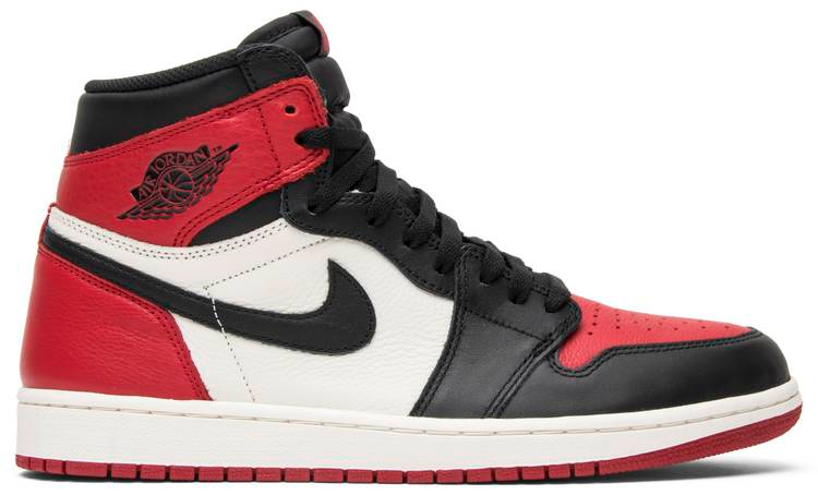 Air Jordan 1 Retro High OG Bred Toe 555088-610